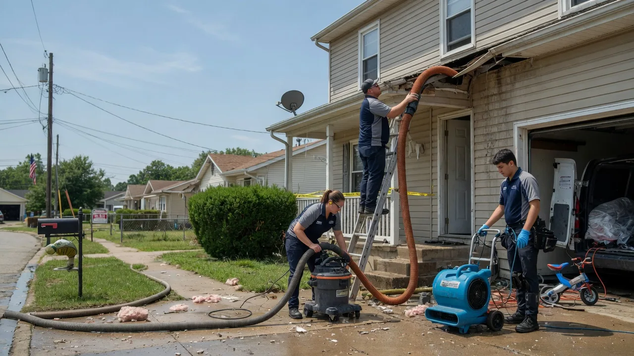 Water Damage Restoration in Ellsworth, IL near me